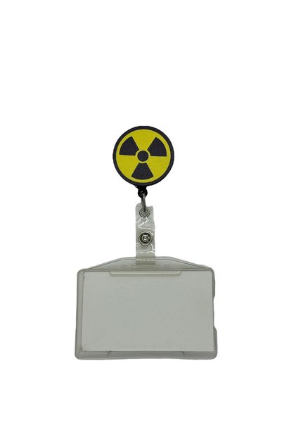Radiation Themed Yoyo Card Holder Yoyo Id Card Holder