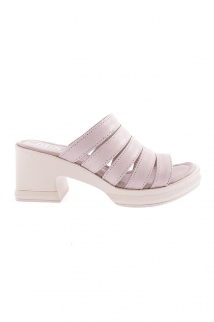 50-04 23y Women's Strappy Heeled Slippers
