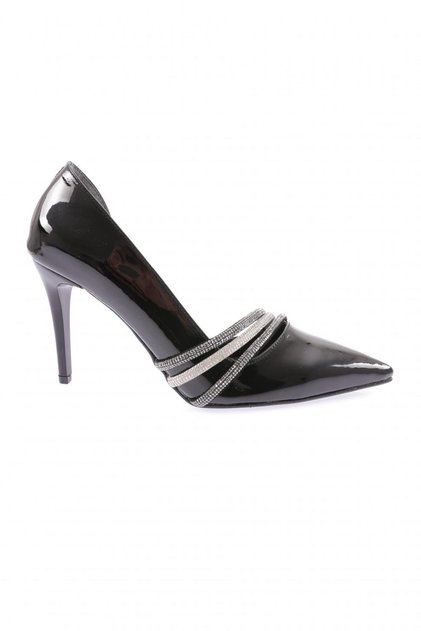 Ysf-07-23y Women's Silver Stone Banded Evening Dress Shoes