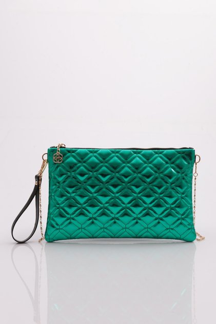 Women's Shoulder Bag Green Metallic 51153448