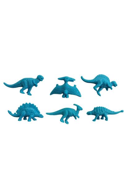 indirimlial 20 Aset 4 Farklı Renk Dinazor Seti Plastik Dinozor