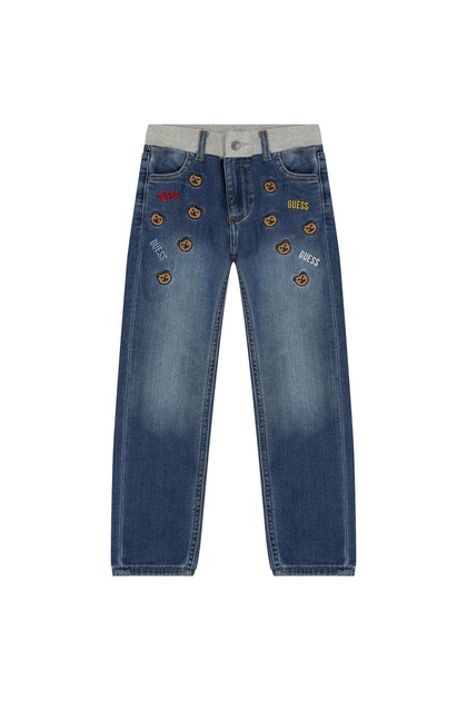 KNIT DENIM SLIM PANT