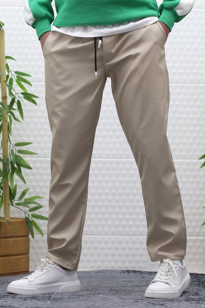 Men's Jagger Trousers Parachute Fabric Waterproof Windproof Straight Leg