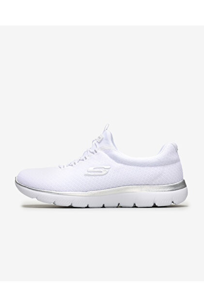 Summits - leopard spot women's white sports shoes 149037 wsl