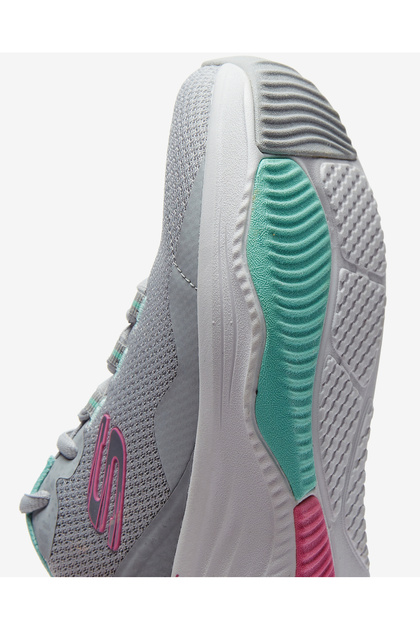 Skechers D'lux FİTNESS - ROAM FREE Kadın Açık Gri/Çok Renkli Spor