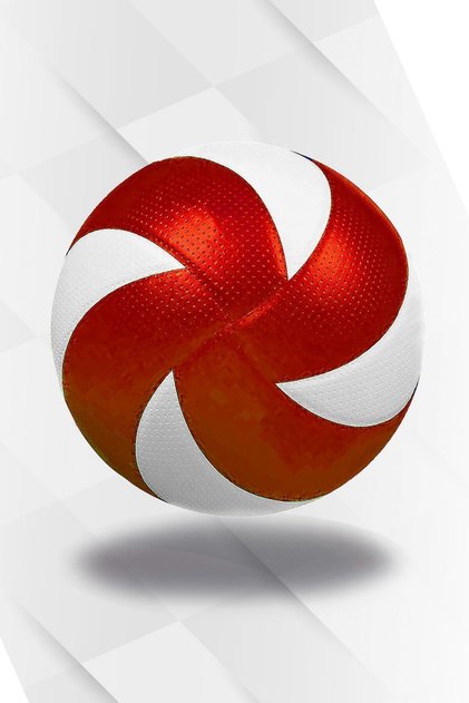8 Panel Yarı Profesyonel Mikrofiber Yumuşak Dokunuş Kaymaz Yüzey 5 Numara Voleybol Topu