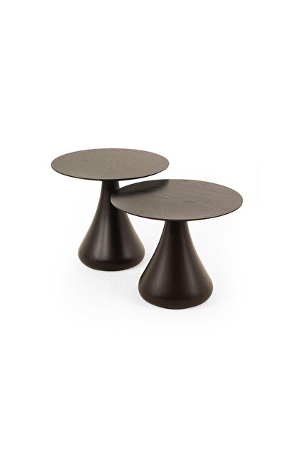 Mushroom Set Sehpa | Mantar Sehpa | Siyah | Rehome