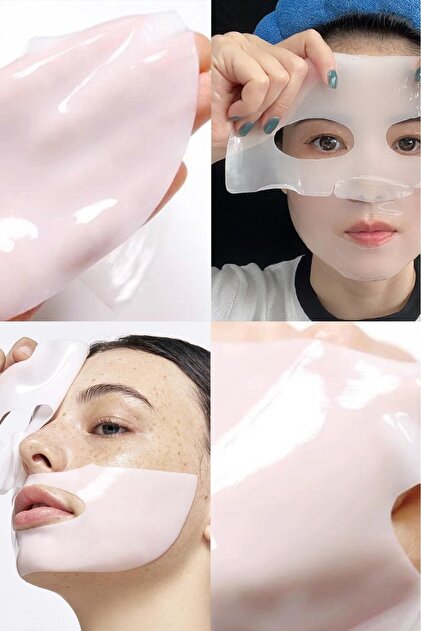 Pastelya 10 Adet Şeffaflaşan Maske Doğal Kolajen Cilt Maskesi