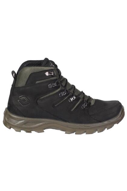 Waterproof Leather Black-Khaki Women's Boots G5558Nsh