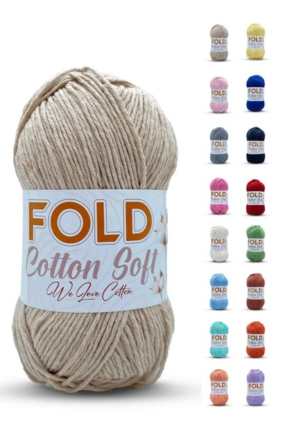 Yarn Cotton Soft - Stone Cotton Thread 100 Grams