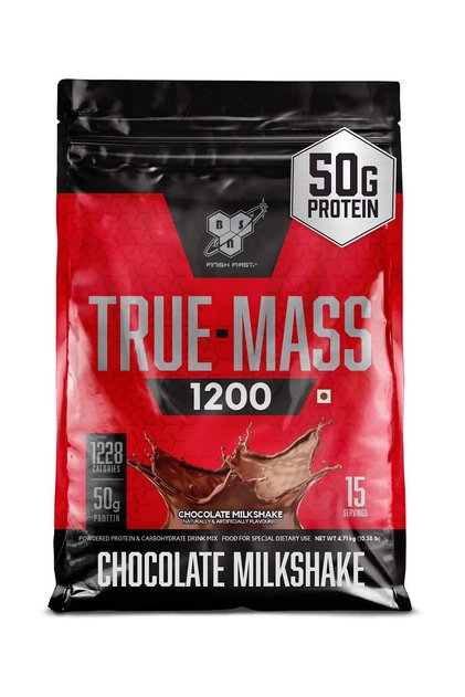 True mass Weight Gainer, Chocolate Milkshake, 10.3 Lb