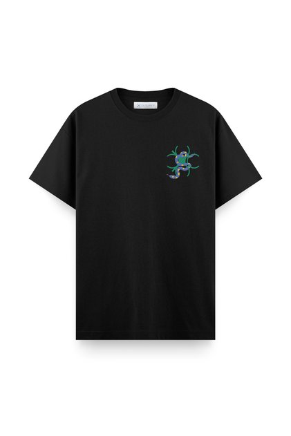Tricou normal cu șarpe