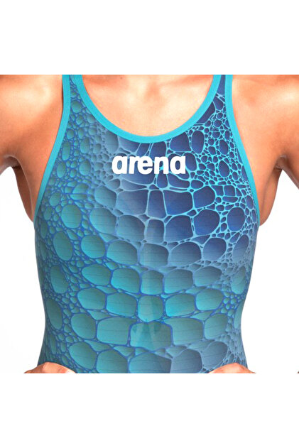 Arena Powerskin Carbon Air2 Kadın Mavi Yarış Mayosu 006341203