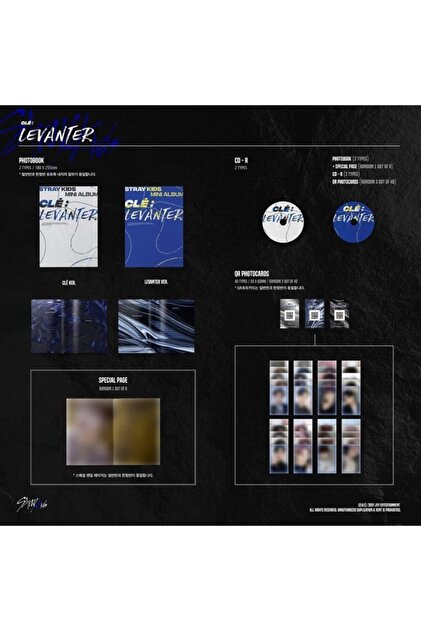 Kpop Dünyasi Stray Kids - Mini Album [clé : Levanter] (normal