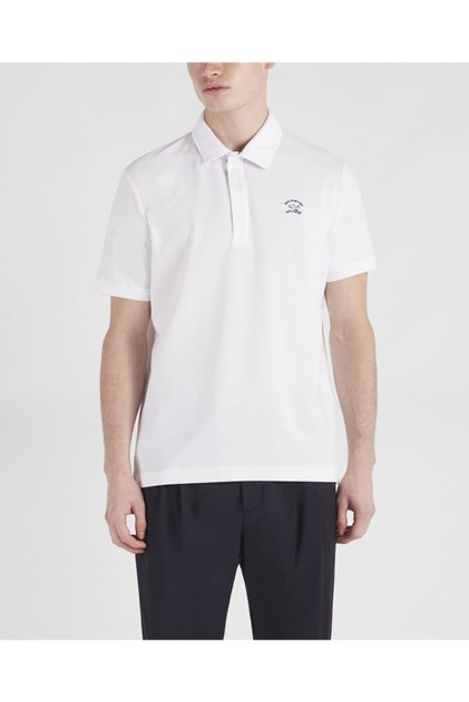 Men's Knitted Polo Shirt C.wCotton