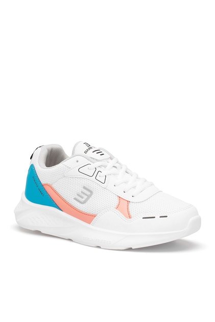 Beyaz Mavi Sax Kadın Sneaker
