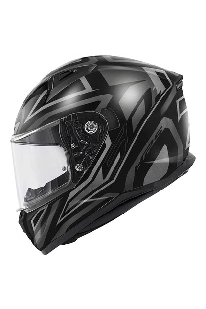 50.7 PROTON MAT TITANIUM-SİYAH KASK