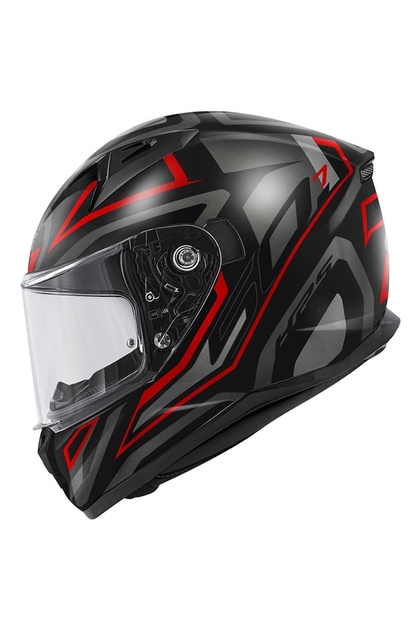 50.7 PROTON MAT TITANIUM-KIRMIZI KASK
