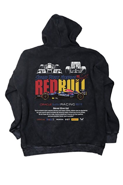 Fuddy Moda Unisex Oracle Redbull Racing Team Sırt Baskılı