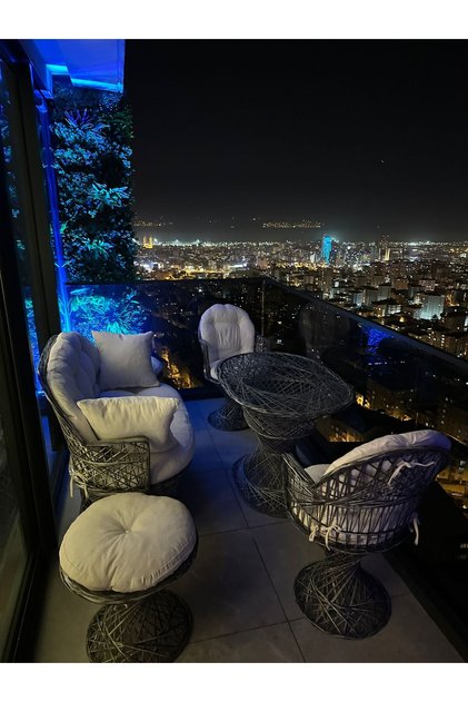 Bahçe balkon takımı, bahçe sandalyesi, bahçe masası, bahçe