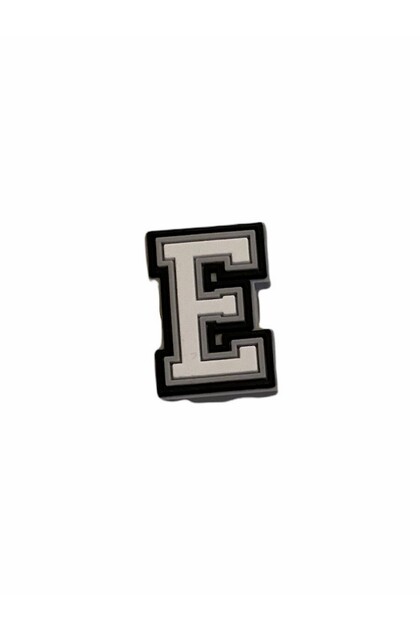 E Harfi Temalı Terlik Süsü