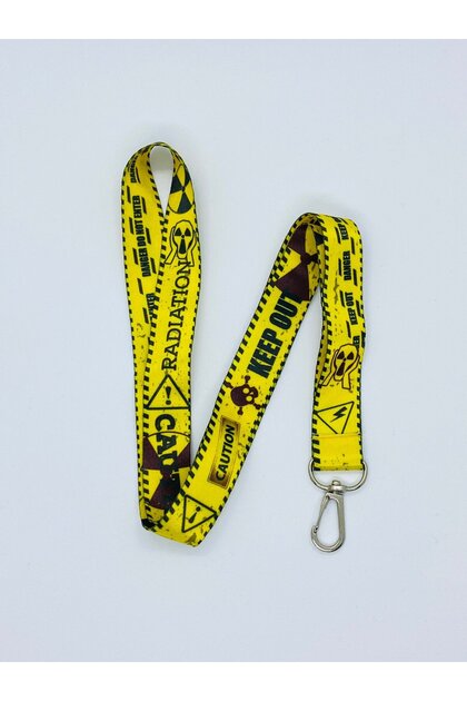 Radiation Themed Neck Lanyard Card Strap