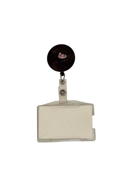 Sorcerer with Glasses Themed Metal Yoyo Card Holder Yoyo Id Badge Holder
