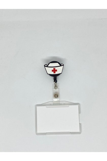 Nurse Cap Themed Yoyo Card Holder Yoyo Badge Holder
