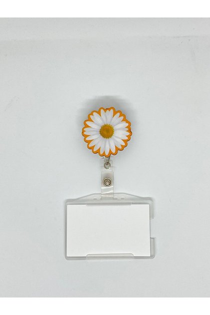 Daisy Themed Yoyo Card Holder Yoyo Badge Holder