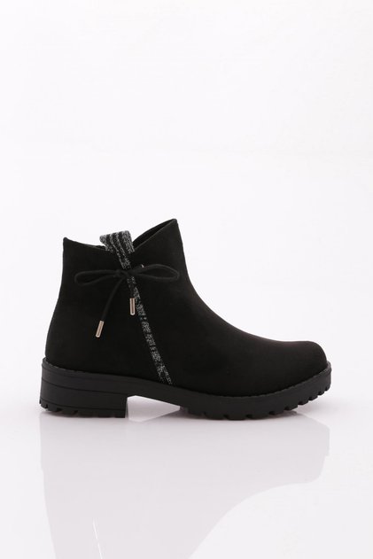 2321 Women's Boots Black Suede