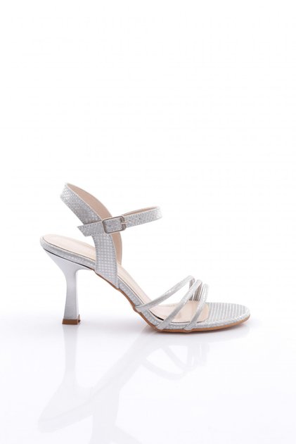 913 Women's Striped Heeled Shoes