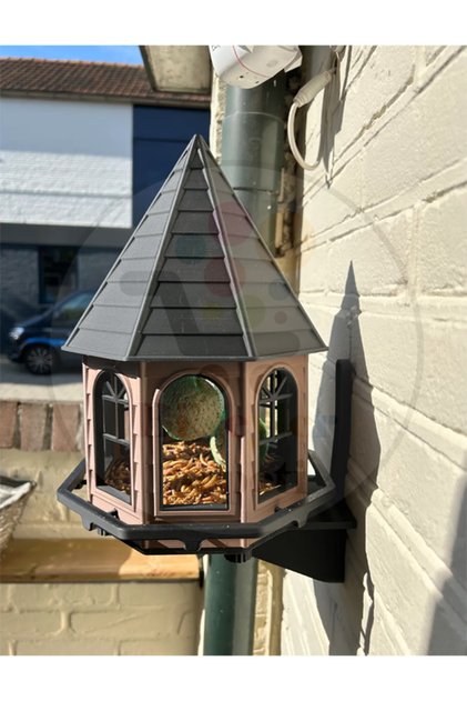 Klasik Kuş Yemliği Birdhouse