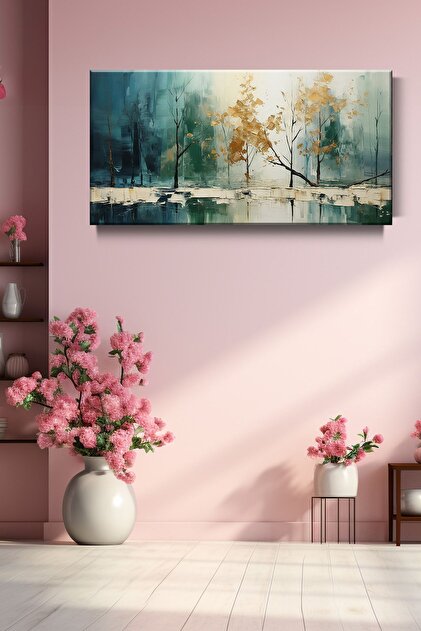 Modern Abstract Trees Artistic Canvas Painting Living Room Living Bedroom Office Entrance 0328