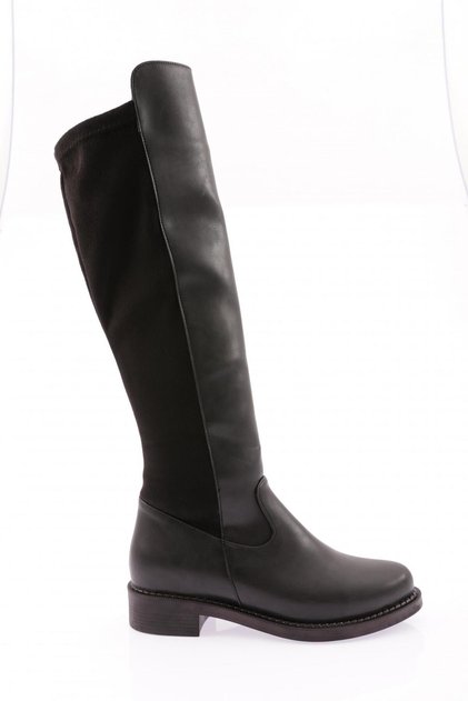 615-22k Women's Zippered Knee High Boots