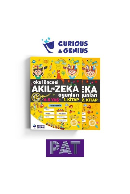 Pat Yayınları Okul Öncesi Akıl Ve Zeka Oyunları 4-5 Yaş Seti