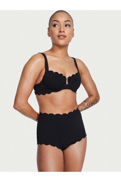 Scallop Toparlayıcı Bikini Üstü