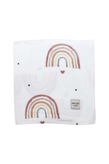 White Multi-Purpose Organic Muslin Blanket