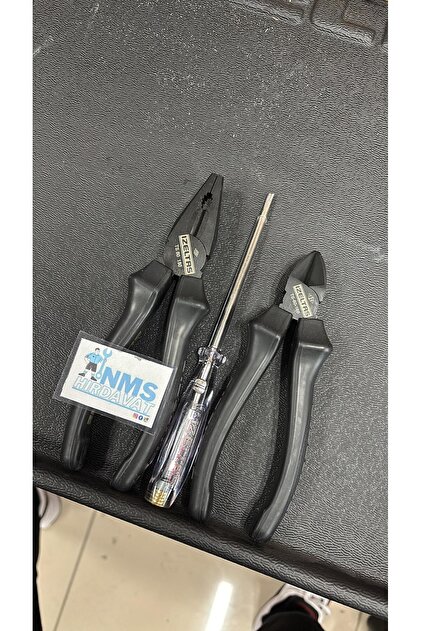 İzeltaş İzeltaş Black Line Seti 180 Mm Pense 160 Mm Yan Keski, 190