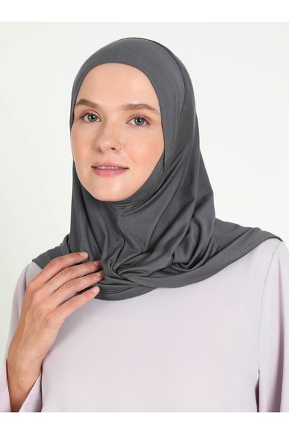 Viscose Chin-Covering Sports Hijab - St 025 (2902527)