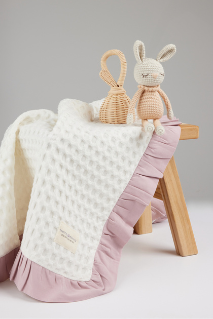 100% Cotton Baby Pique - Dusty Rose
