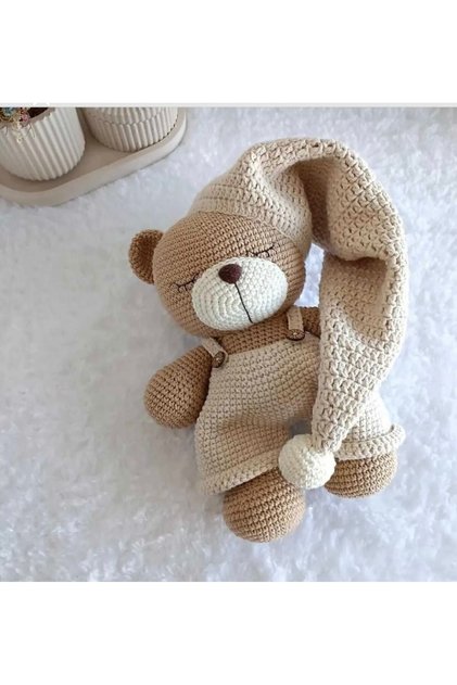 Amigurumi Uyku Arkadaşı Ayıcık