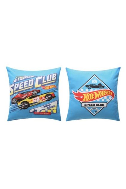 Lisanslı Kırlent Hot Wheels 40x40