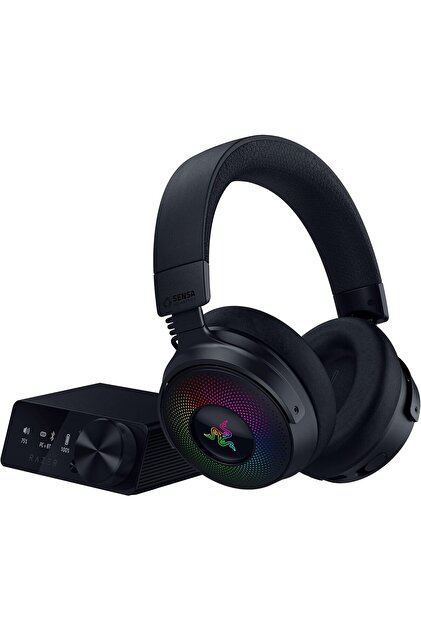 RAZER Kraken V4 Pro Kablosuz Oyuncu Kulaklığı: OLED Hub, HD