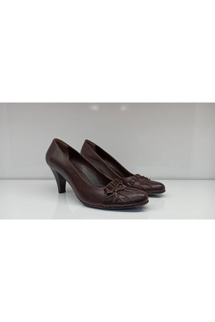 Women's Brown Genuine Leather Shoes