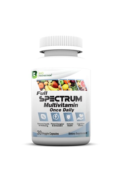 Full Spectrum Multivitamin, 30 Veggie Capsules, General Health & Wellbeing
