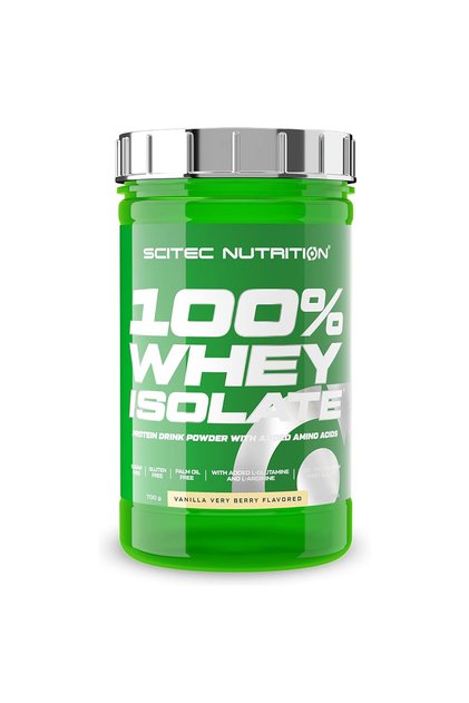 Scitec 100% Whey Protein Isolate, Vanilla, 700 Gm