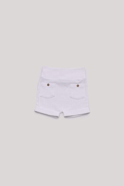 Bg Store Baby Boy Ecru Shorts