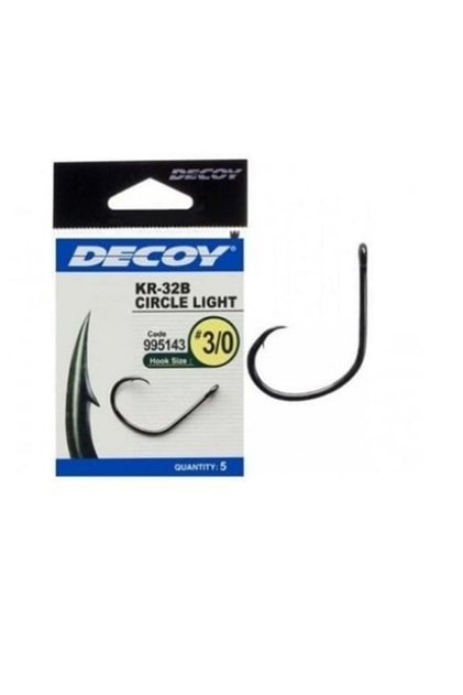 Kr-32b Circle Light Black Nickel Olta Iğnesi - 1/0