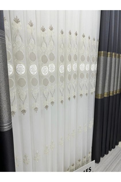 Nivemeshome Artemis 1/3 Frequent Pleated Tulle Curtain Apm