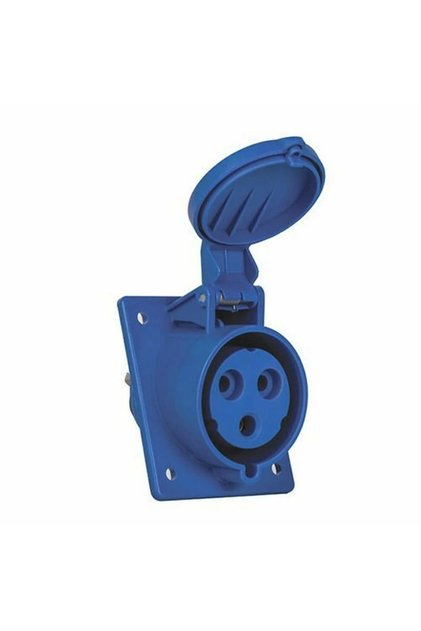 406513v 3x32a Monofaze Eğik Makina Priz